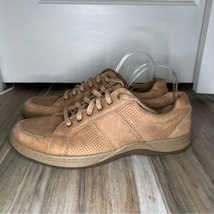 GH Bass Knight Leather Casual Lace Up Sneakers Tan Brown Mens 12M